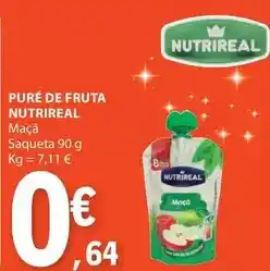 E.Leclerc Pure de fruta promoção