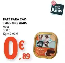 E.Leclerc Tous - pate para cao promoção