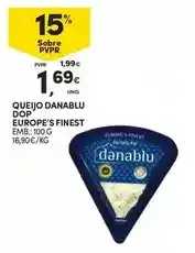 Continente Queijo danablu dop europe's finest promoção