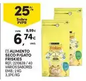 Continente Friskies - alimento seco p/ gato promoção