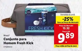 Nivea Conjunto para Homem Fresh Kick