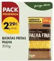 Pingo Doce Batatas fritas promoção