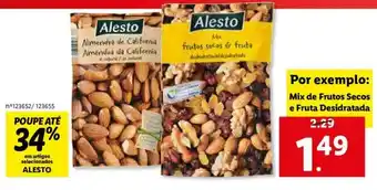Mix de Frutos Secos e Fruta Desidratada Alesto