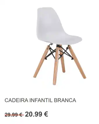 Cadeira Infantil Branca