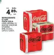 Continente Coca cola - refrigerante c/ gas promoção