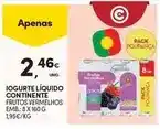 Continente Continente - iogurte liquido promoção