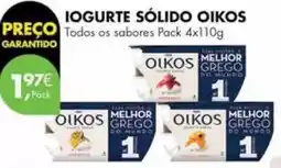 Pingo Doce Oikos - iogurte sólido promoção