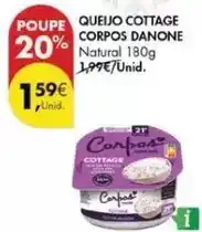 Pingo Doce Corpos danone - queijo cottage promoção