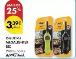 Pingo Doce Bic - isqueiro megalighter promoção