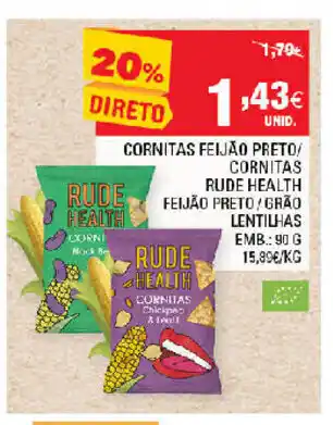 Continente Cornitas Feijão Preto 90g promoção