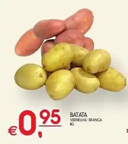 Meu Super Batata vermelha branca promoção