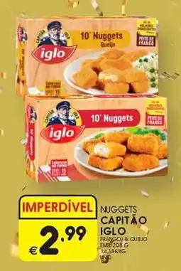 Meu Super Nuggets capitão iglo promoção