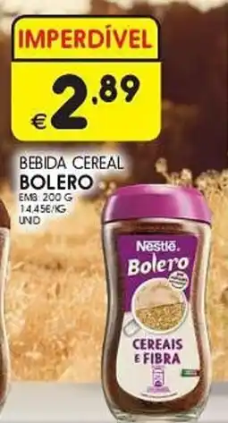 Bebida cereal bolero