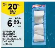 Continente Pescanova - supremas bacalhau promoção