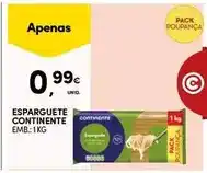 Continente Continente - esparguete promoção