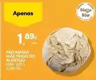 Continente Mac - pão massa mae trigo do alentejo promoção