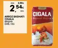 Continente Cigala - arroz basmati promoção