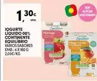 Continente Continente - iogurte liquido 00% promoção