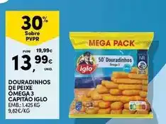 Continente Iglo - douradinhos de peixe omega 3 capitao promoção