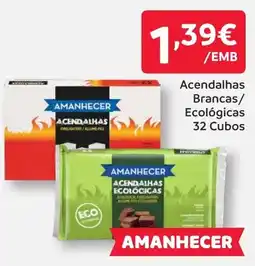 Amanhecer Acendalhas Brancas/ Ecológicas promoção