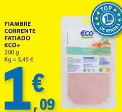 E.Leclerc Eco+ - fiambre corrente fatiado promoção