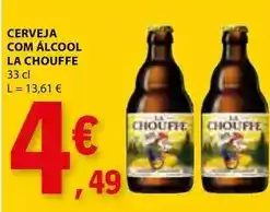 E.Leclerc Cerveja com alcool promoção