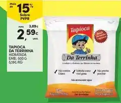 Continente com - tapioca da terrinha promoção