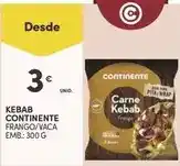 Continente Continente - kebab promoção