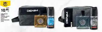 Continente Conj. Bolsa Denim Original, Black After Shave 100ml+Desosorizante 150ml promoção