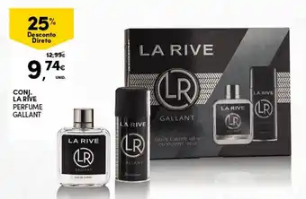 Continente Conj. La rive Perfume Gallant promoção