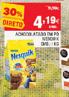 Continente Achocolatado em Pó Nesquik 1kg promoção