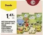 Continente Continente - néctar infantil 80% sumo +20% agua equilibrio promoção