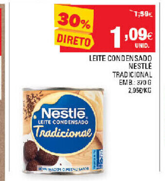 Continente Leite Condensado Nestlé 370g promoção