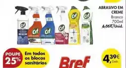 Pingo Doce Cif - abrasivo em creme promoção