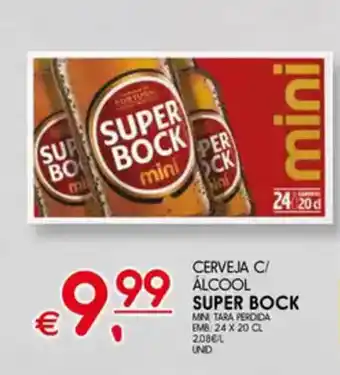 Meu Super Cerveja c/ álcool super bock promoção