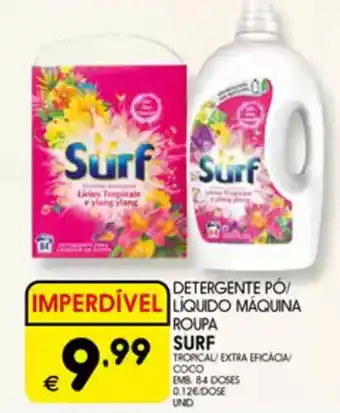 Meu Super Detergente pó liquido máquina roupa surf promoção