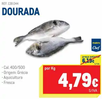 Makro Dourada 400/500 promoção