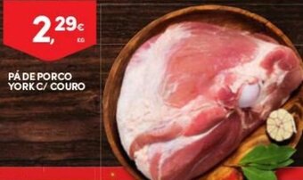 Continente Pá de Porco York C/ Couro promoção