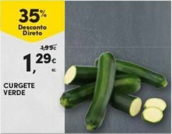 Continente Curgete Verde promoção
