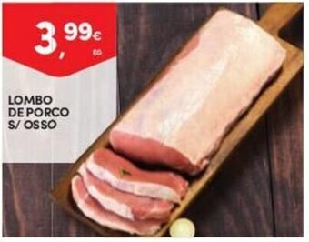 Continente Lombo de Porco S/ Osso promoção