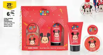 Continente Conj. Minnie Desire Fragances Eau de Toilette 50ml+Gel de Banho 50ml promoção