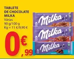 Milka - tablete de chocolate