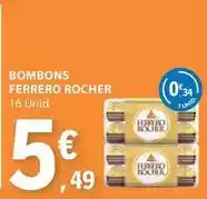 E.Leclerc Ferrero rocher - bombons promoção