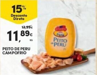 Continente Peito de Peru Campofrio promoção