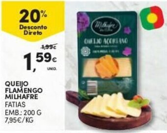 Queijo Flamengo Milhafre Fatias 200g