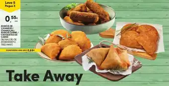 Continente Rissóis de Camarão Chamucas/Rissois Carne/Croquetes de Carne promoção