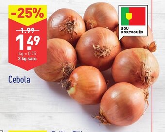 ALDI Cebola promoção