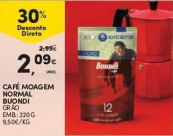 Café Moagem Normal Boundi 220g