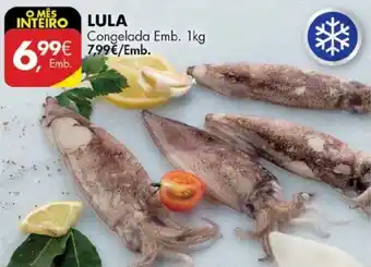 Pingo Doce Lula Congelada 1kg promoção