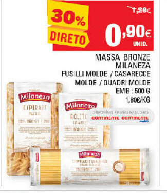 Massa Bronze Milaneza 500g
